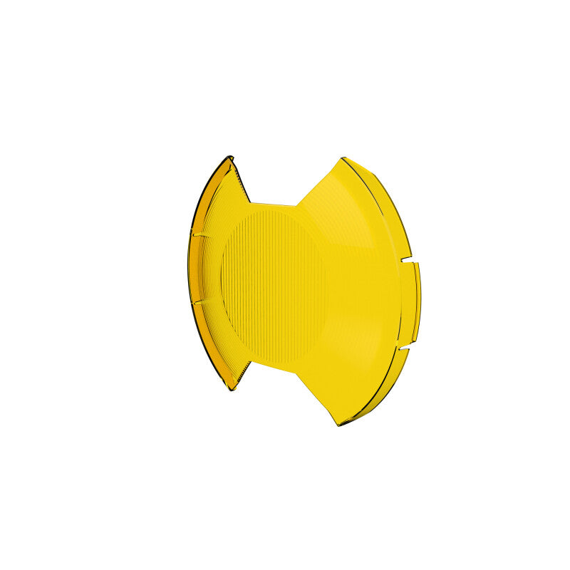 Load image into Gallery viewer, KC HiLiTES SlimLite 8in. LED Light Shield SAE Driving (Shield Only) - Selective Yellow

