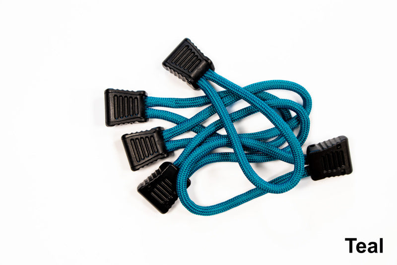 Load image into Gallery viewer, Fishbone Offroad Paracord Zipper Pulls 5 Pcs Teal
