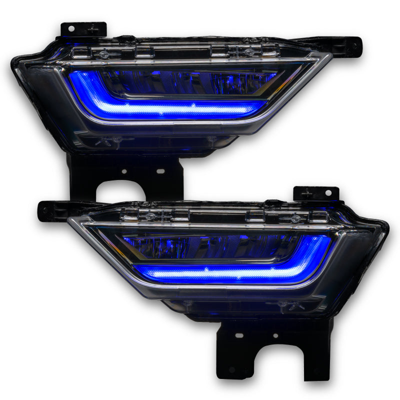 Load image into Gallery viewer, Oracle 21-22 Ford F-150 ColorSHIFT RGB+W Fog Light DRL Upgrade Kit w/ No Controller
