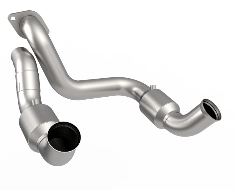 Load image into Gallery viewer, Kooks 20-22 Ford F250 7.3L V8 / Ford F350 7.3L V8 3in SS High Output Green Catted Connecting Pipes
