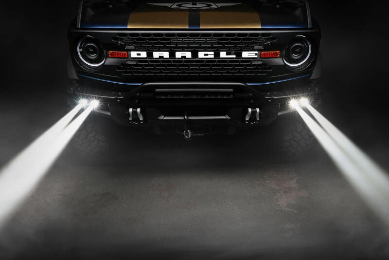 Load image into Gallery viewer, Oracle Lighting 21-24 Ford Bronco Off Road Laser and LED Fog Light Kit for Steel Bumper
