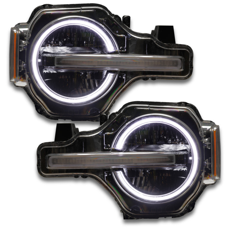 Load image into Gallery viewer, Oracle 2021 Ford Bronco DRL Upgrade w/ Halo Kit - ColorSHIFT w/ Simple Controller
