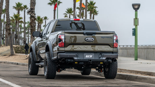 Borla 24-25 Ford Ranger Raptor 2.75in Tailpipe Kit 4in Tip - Brawler Ceramic Black