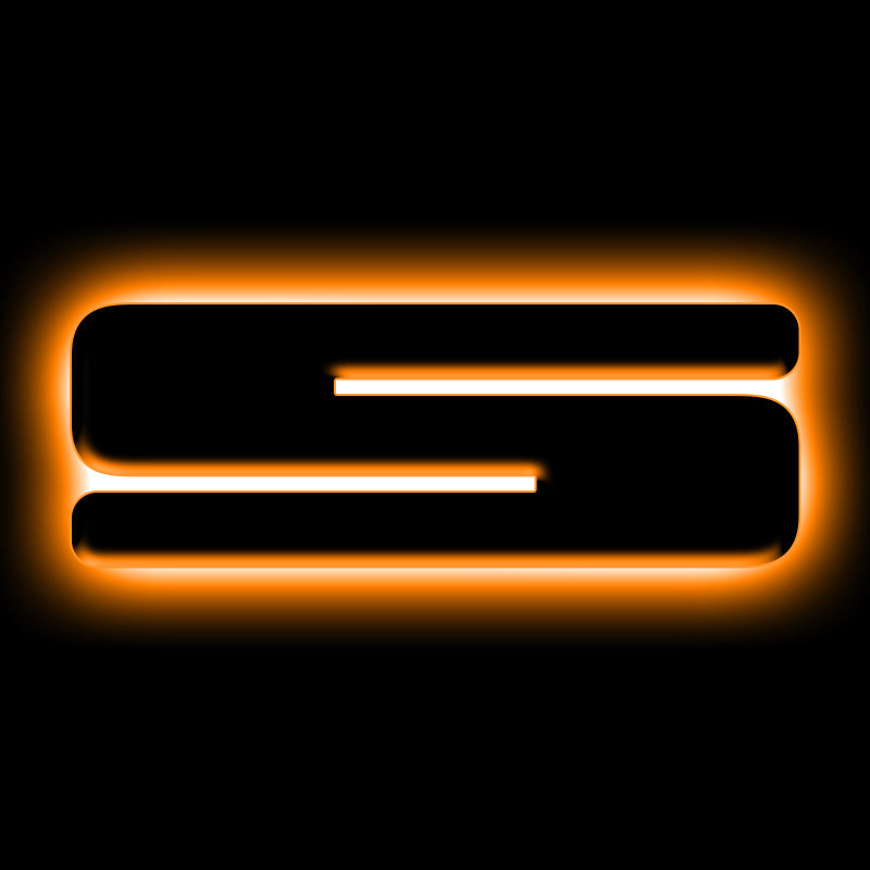 Load image into Gallery viewer, ORACLE Lighting Universal Illuminated LED Letter Badges - Matte Blk Surface Finish - S
