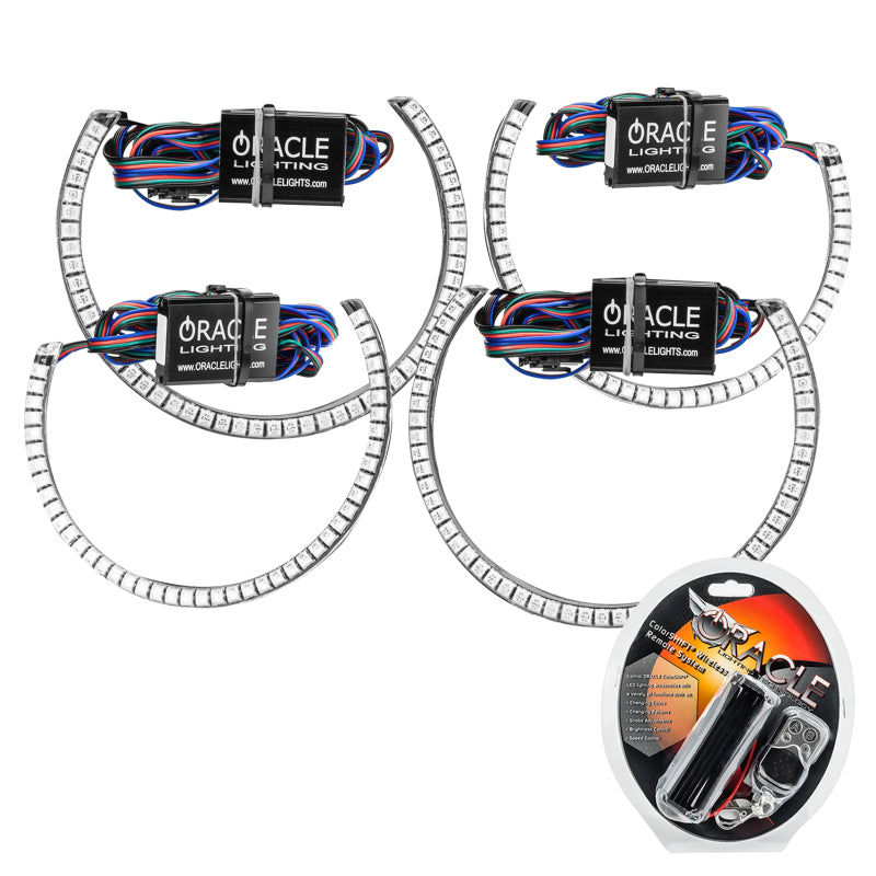 Load image into Gallery viewer, Oracle Dodge Challenger 15-21 LED Waterproof Halo Kit - ColorSHIFT
