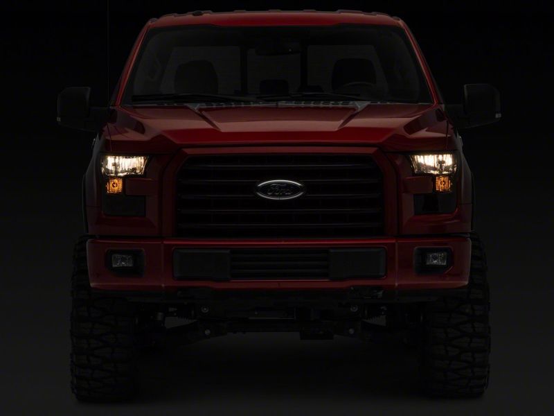 Load image into Gallery viewer, Raxiom 15-17 Ford F-150 Axial OEM Style Rep Headlights- Chrome Housing- Smoked Lens
