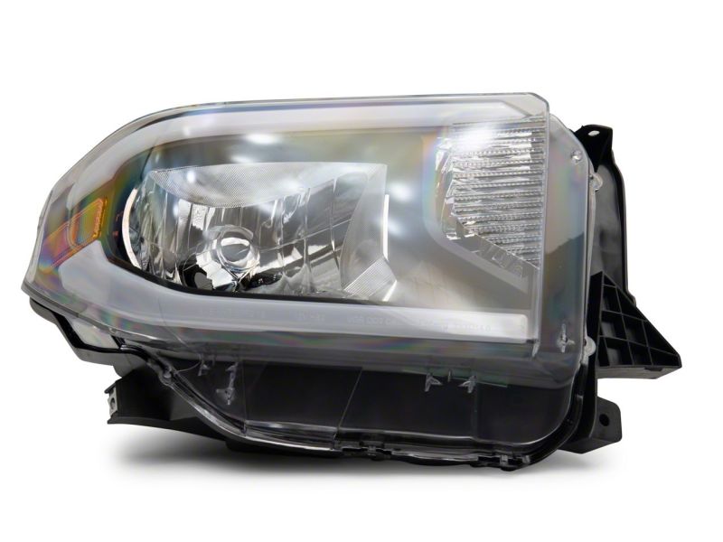 Load image into Gallery viewer, Raxiom 14-21 Toyota Tundra Axial Series Headlights w/ LED Bar- Blk Housing (Clear Lens)
