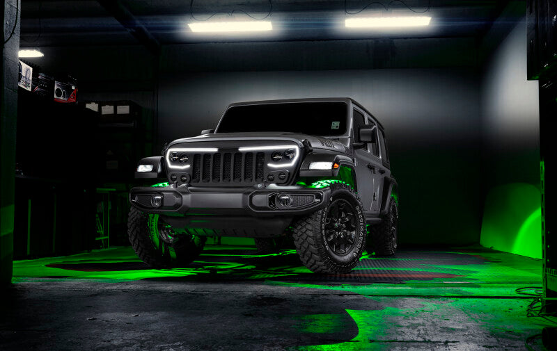 Load image into Gallery viewer, Oracle VECTOR Series Full LED Grille - Jeep Wrangler JL/JT - NA
