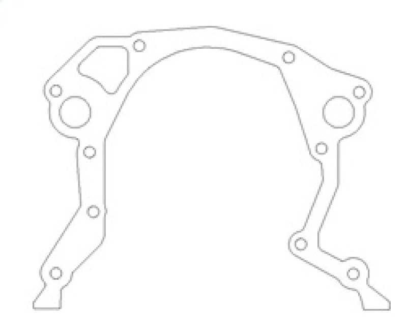 Load image into Gallery viewer, Cometic Ford 351C 335 Series V8 .020in Rubber Coated Steel Timing Cover Gasket
