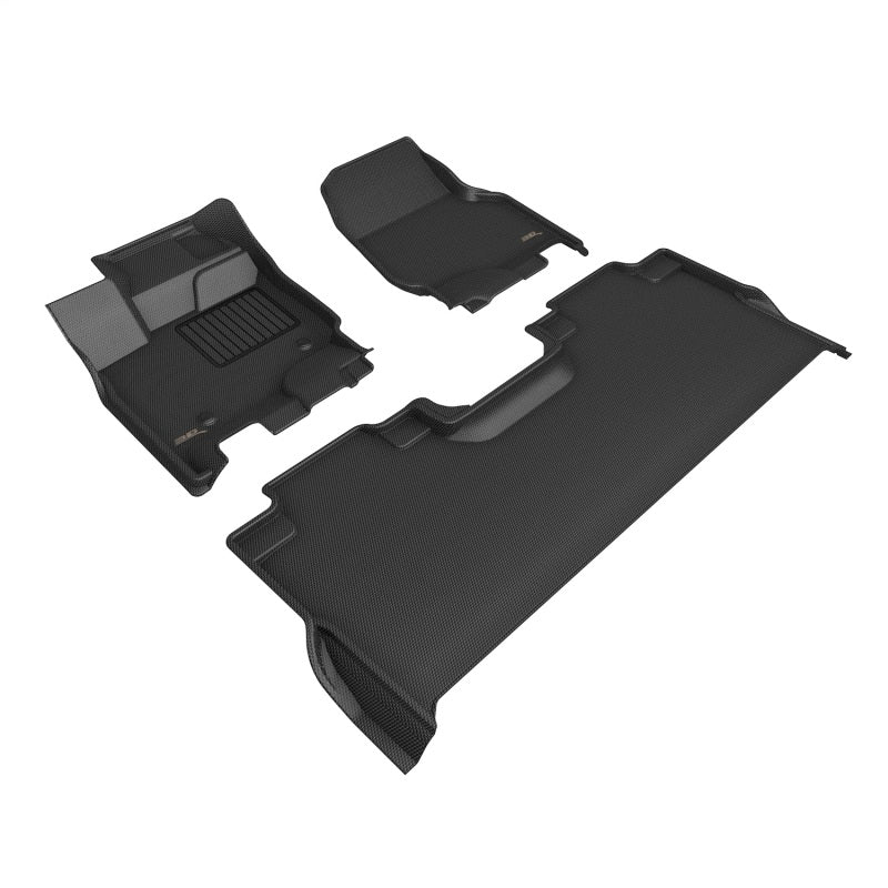 Load image into Gallery viewer, 3D MAXpider 21-26 Ford F-150 Supercrew Kagu Black Full Set
