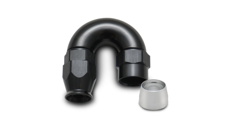 Load image into Gallery viewer, Vibrant 180 Degree High Flow Hose End Fitting for PTFE Lined Hose -16AN
