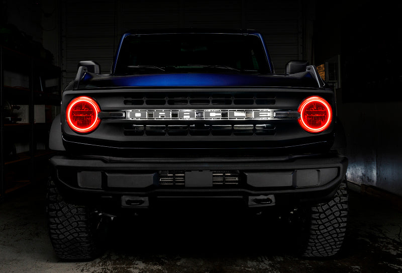 Load image into Gallery viewer, Oracle 2021 Ford Bronco Base Headlight LED Halo Kit - ColorSHIFT - w/o Controller
