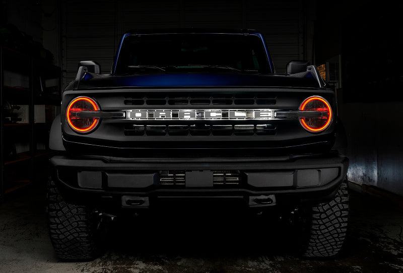 Load image into Gallery viewer, Oracle 2021 Ford Bronco DRL Upgrade w/ Halo Kit - ColorSHIFT w/ BC1 Controller
