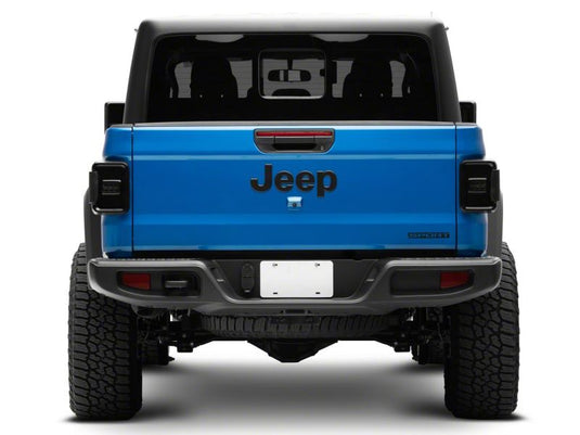 Raxiom 20-23 Jeep Gladiator JT w/ Factory Halogen LED Tail Lights- Blk Housing (Smoked Lens)