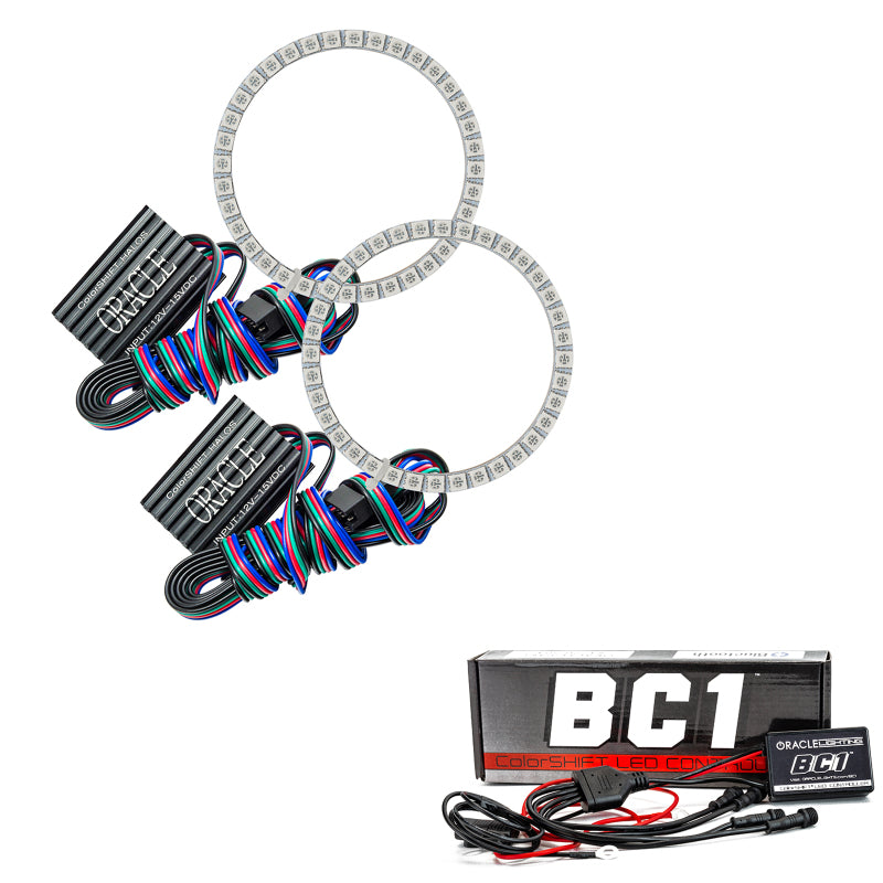 Load image into Gallery viewer, Oracle Dodge Charger 11-14 Projector Halo Kit - ColorSHIFT w/ BC1 Controller
