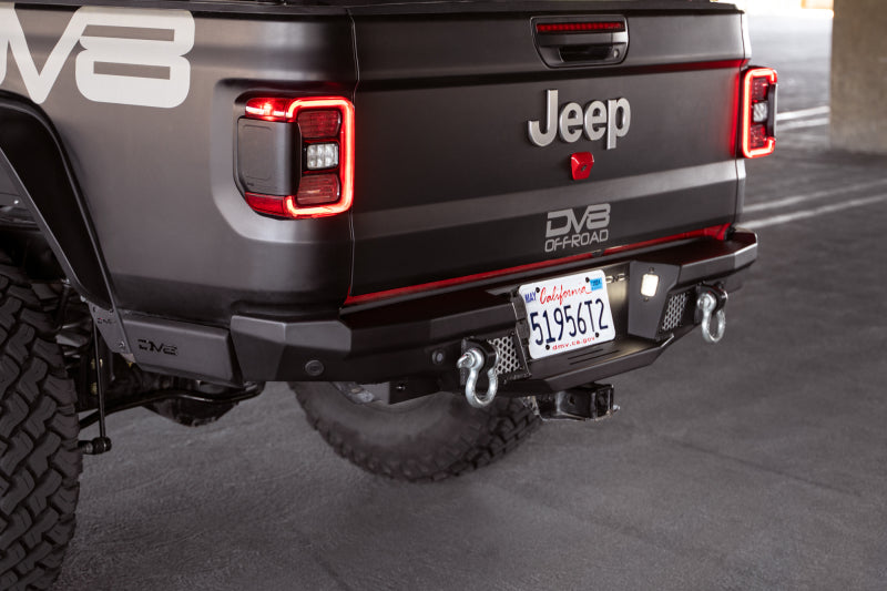 Load image into Gallery viewer, DV8 Offroad 20-23 Jeep Gladiator JT MTO Series Rear Bumper
