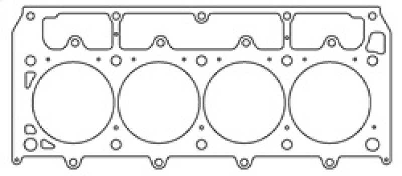 Load image into Gallery viewer, Cometic GM LSX Gen-4 Small Block V8 .027in MLS Cylinder Head Gasket - 4.125in Bore - RHS

