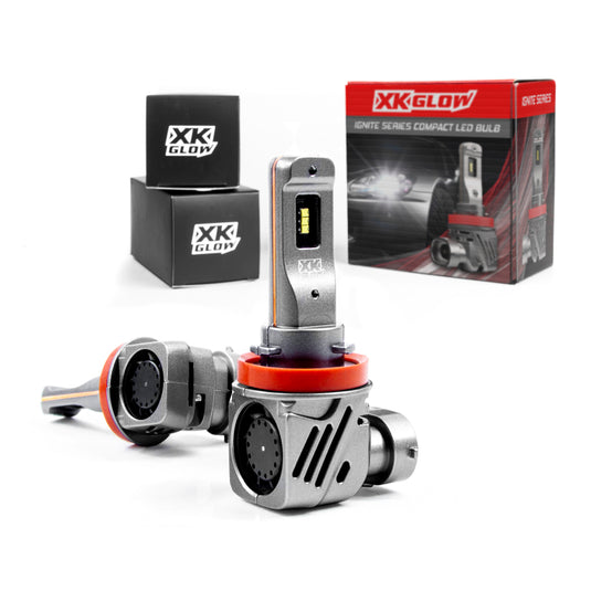 XK Glow H7 IGNITE Series Compact LED Bulb Kit