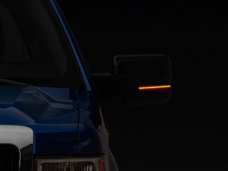 Load image into Gallery viewer, Raxiom 09-14 Ford F-150 Axial Series Sequential LED Mirror Mounted Turn Signals- Smoked
