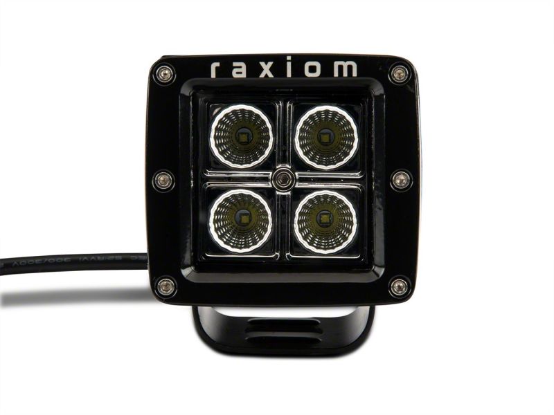 Load image into Gallery viewer, Raxiom 3-In Square LED Light Universal (Some Adaptation May Be Required)
