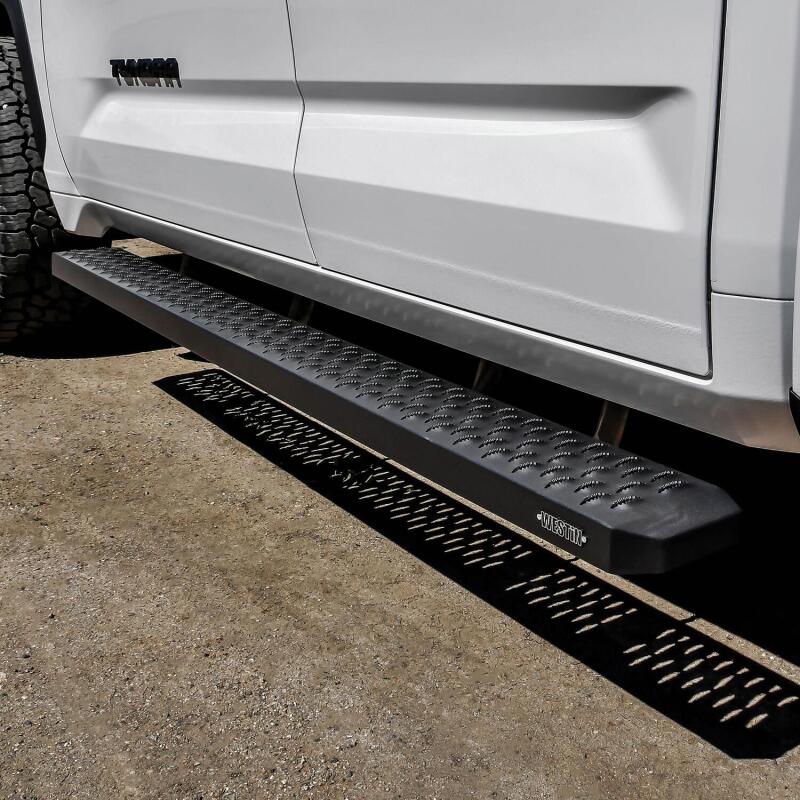 Load image into Gallery viewer, Westin Grate Steps Running Boards 79 in - Textured Black
