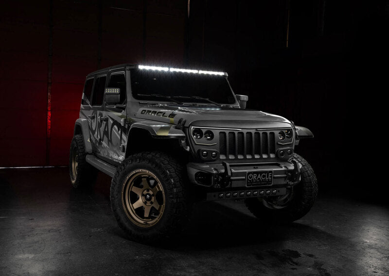 Load image into Gallery viewer, Oracle Jeep Wrangler JL/Gladiator JT Integrated Windshield LED Light Bar System
