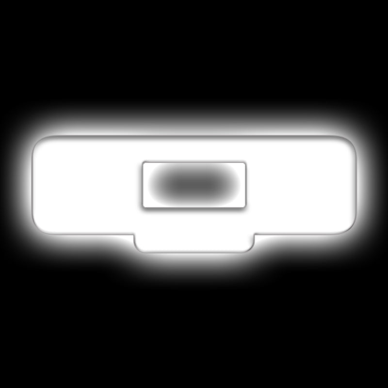 Load image into Gallery viewer, ORACLE Lighting Universal Illuminated LED Letter Badges - Matte Wht Surface Finish - Q

