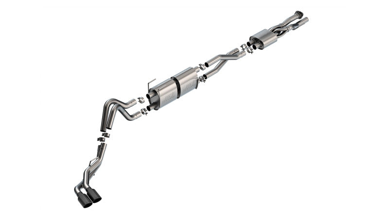 Load image into Gallery viewer, Borla 20-26 Ford F250/F350 SD 7.3L V8 CC SB (160in WB) (SRW) S-Type Cat-Back Exhaust - Blk Chrome
