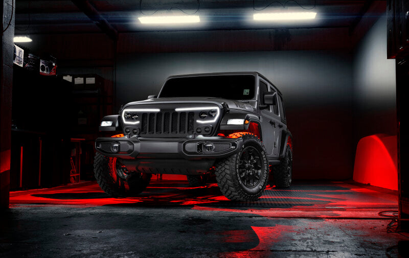 Load image into Gallery viewer, Oracle VECTOR Series Full LED Grille - Jeep Wrangler JL/JT - NA
