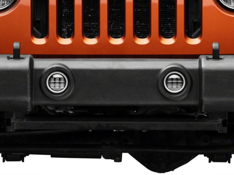 Load image into Gallery viewer, Raxiom 07-23 Jeep Wrangler JK &amp; JL Axial Series Halo LED Fog Lights- Amber
