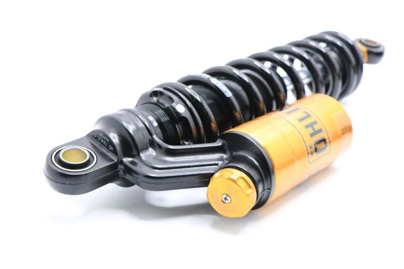 Load image into Gallery viewer, Ohlins 91-17 Harley-Davidson Dyna FXD STX 36 Blackline Shock Absorber w/ Gold Accents
