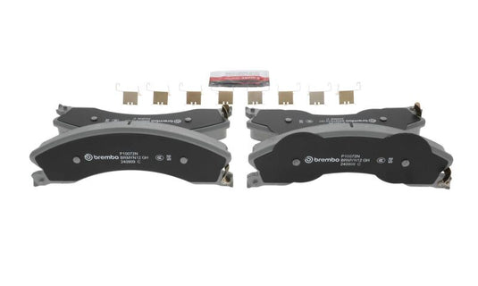 Brembo 09-17 Chevrolet Silverado 2500 HD/GMC Sierra 2500 HD/Silverado 3500 HD Front NAO Brake Pad