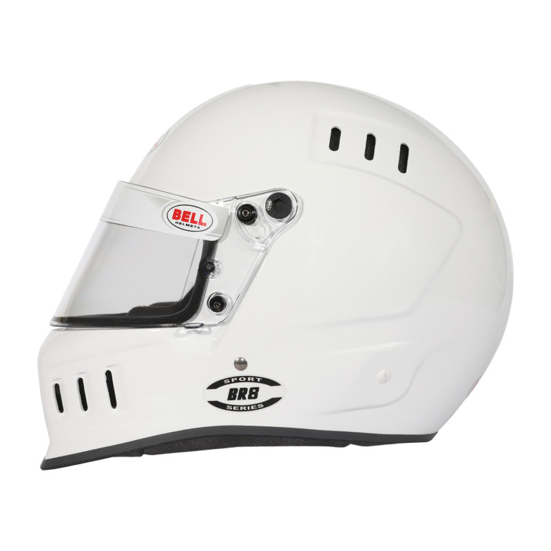 Load image into Gallery viewer, Bell Helmet Br8 White Xlg(61-61 +) Sa2025
