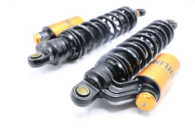 Load image into Gallery viewer, Ohlins 91-17 Harley-Davidson Dyna FXD STX 36 Blackline Shock Absorber w/ Gold Accents
