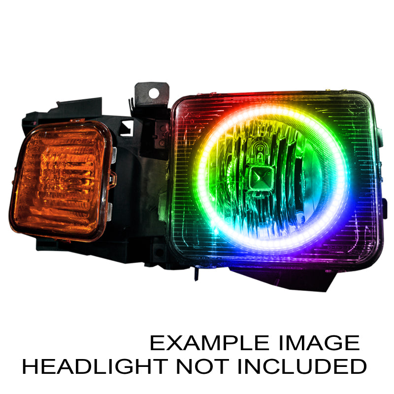 Load image into Gallery viewer, Oracle Hummer H3 05-10 Halo Kit - Dynamic ColorSHIFT SEE WARRANTY
