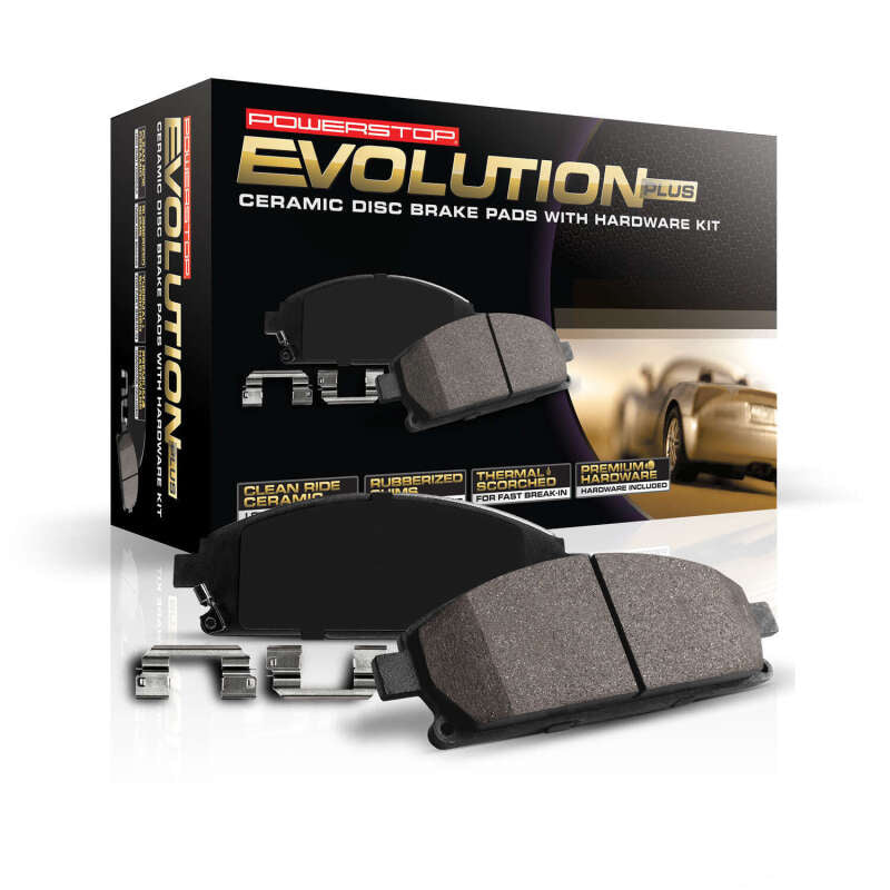 Load image into Gallery viewer, Power Stop 05-22 Chrysler 300 Front Z17 Evo Ceramic Brake Pad w/Hardware
