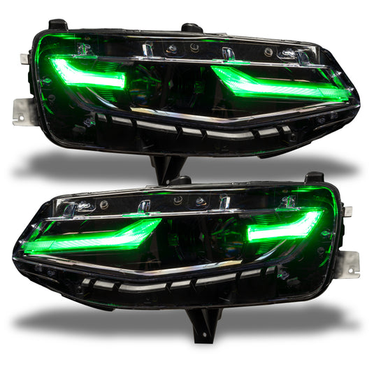 Oracle 19-21 Chevy Camaro LS/LT RGB+A Headlight DRL Kit - w/ Simple Controller