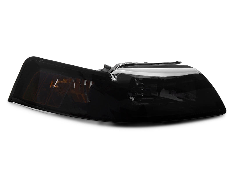 Load image into Gallery viewer, Raxiom 99-04 Ford Mustang Axial Series OE Style Headlights- Black Housing (Smoked Lens)
