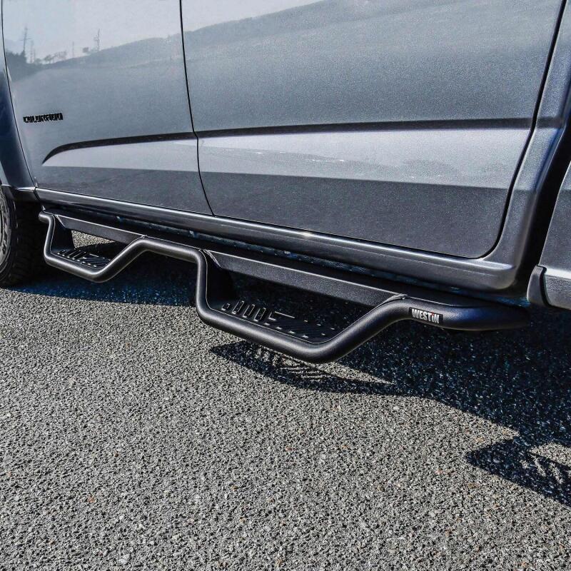 Load image into Gallery viewer, Westin 15-22 Chevrolet Colorado / GMC Canyon Crew Cab Outlaw Nerf Step Bars
