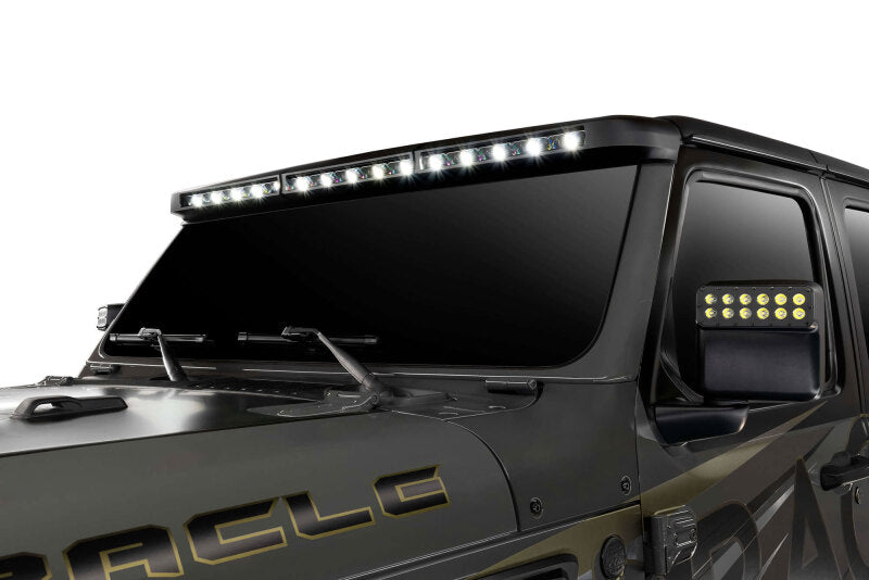 Load image into Gallery viewer, Oracle Jeep Wrangler JL/Gladiator JT Integrated Windshield LED Light Bar System
