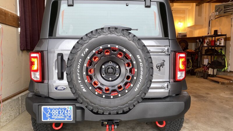Load image into Gallery viewer, Oracle LED Illuminated Wheel Ring 3rd Brake Light - Red
