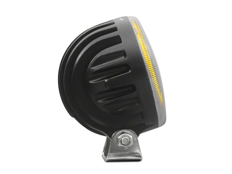 Load image into Gallery viewer, Raxiom Axial 3-In 4-LED Yellow Beam Round Light Flood Beam Universal (Some Adaptation Required)
