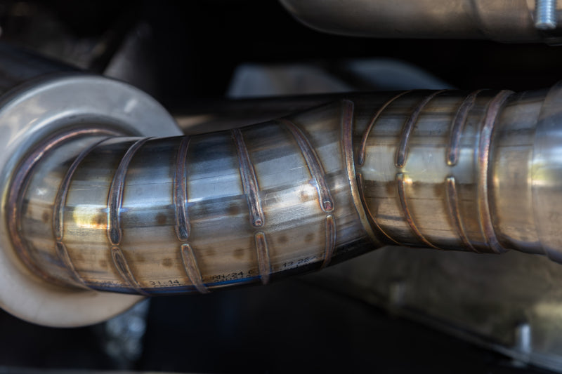 Load image into Gallery viewer, MBRP 20-24 Chevrolet Corvette C8 3in Active Cat Back Quad Split Rear Exit Exhaust w/ AFM Sims
