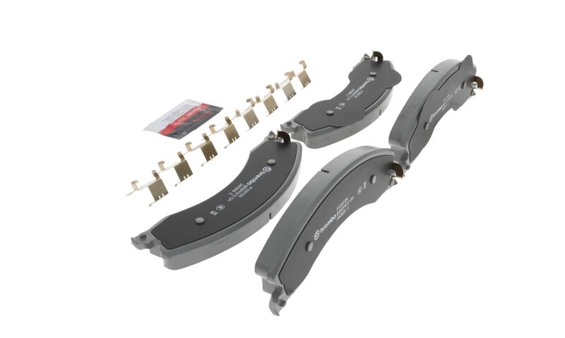 Load image into Gallery viewer, Brembo 09-17 Chevrolet Silverado 2500 HD/GMC Sierra 2500 HD/Silverado 3500 HD Front NAO Brake Pad
