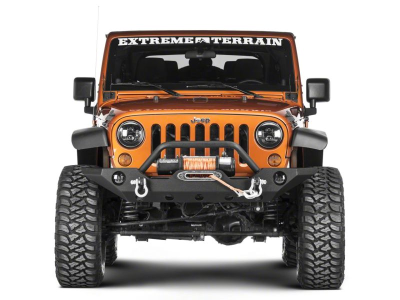 Load image into Gallery viewer, Raxiom 07-18 Jeep Wrangler JK Windshield Mounted Dual Light Brackets
