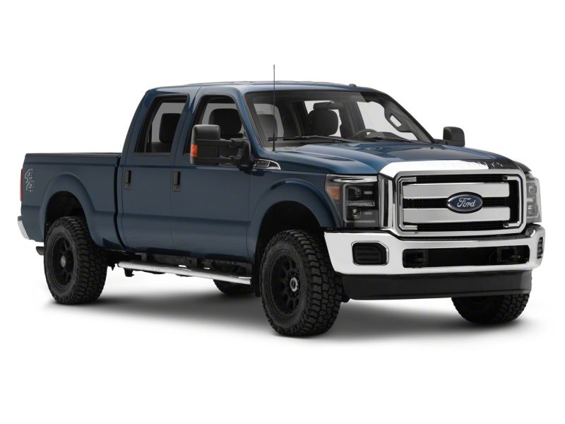 Load image into Gallery viewer, Raxiom 11-16 Ford F-250 Super Duty LED Projector Headlights - Blk Housing (Clear Lens)
