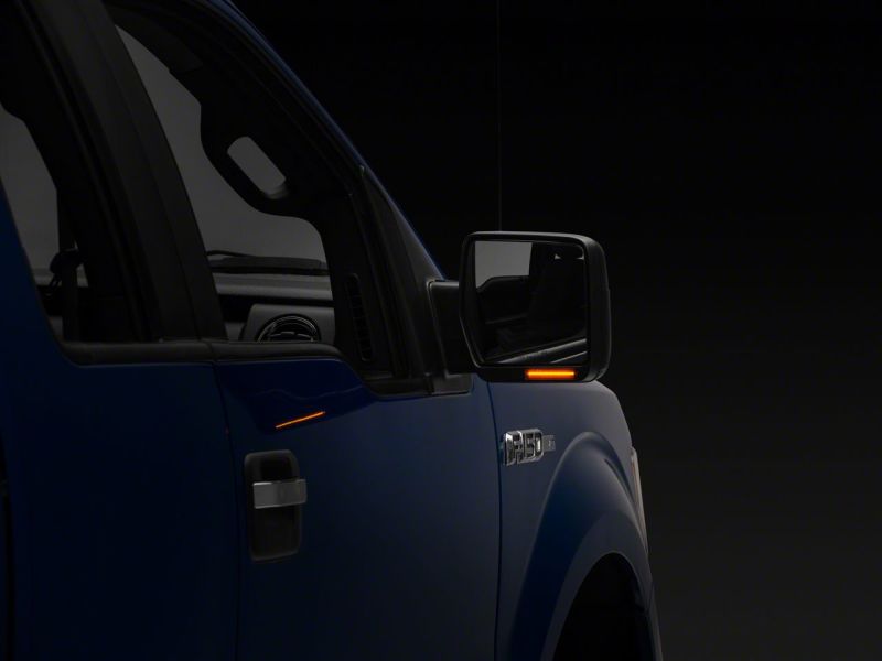 Load image into Gallery viewer, Raxiom 04-14 Ford F-150 Axial Series Side Mirror LED Turn Signal Lights- Smoked
