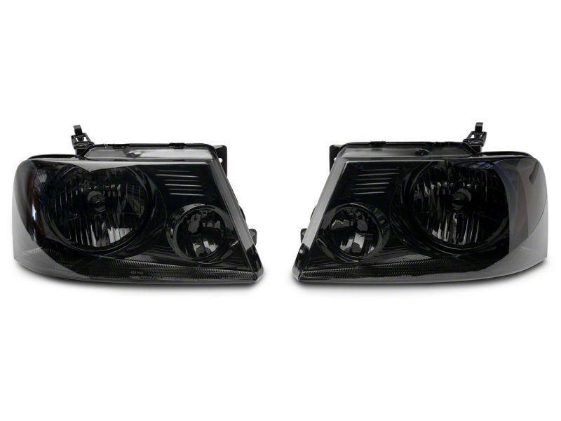 Load image into Gallery viewer, Raxiom 04-08 Ford F-150 Axial Series OEM Style Replacement Headlights- Chrome Housing- Smoked Lens
