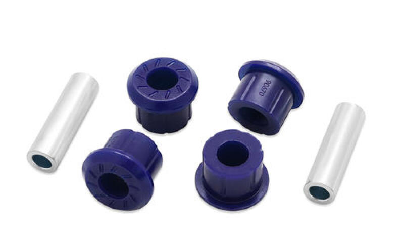 Load image into Gallery viewer, SuperPro 99-21 Chevrolet Silverado 1500 2WD Rear Upper Leaf Spring Shackle Bushing Kit
