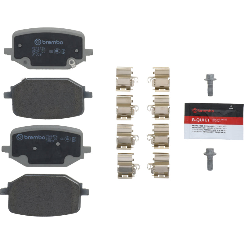 Load image into Gallery viewer, Brembo OE 20-23 Ford Explorer/Police Interceptor/20-22 Lincoln Aviator Ceramic Brake Pad - Rear
